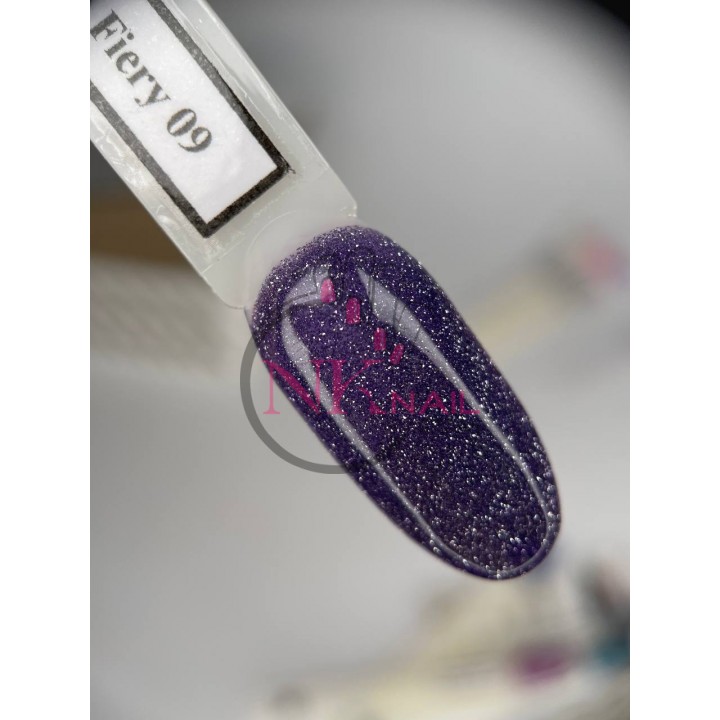 Гель-лак Saga Fiery gel №09, 9 мл TPO free